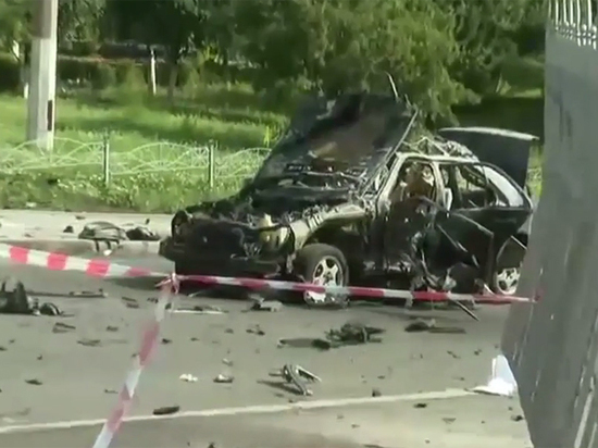 Подрыв автомобиля украинского разведчика назвали «актом возмездия» российских спецслужб